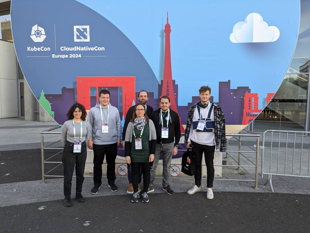 Unser Team auf der KubeCon 2023